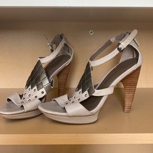 Beautiful women high heel shoes